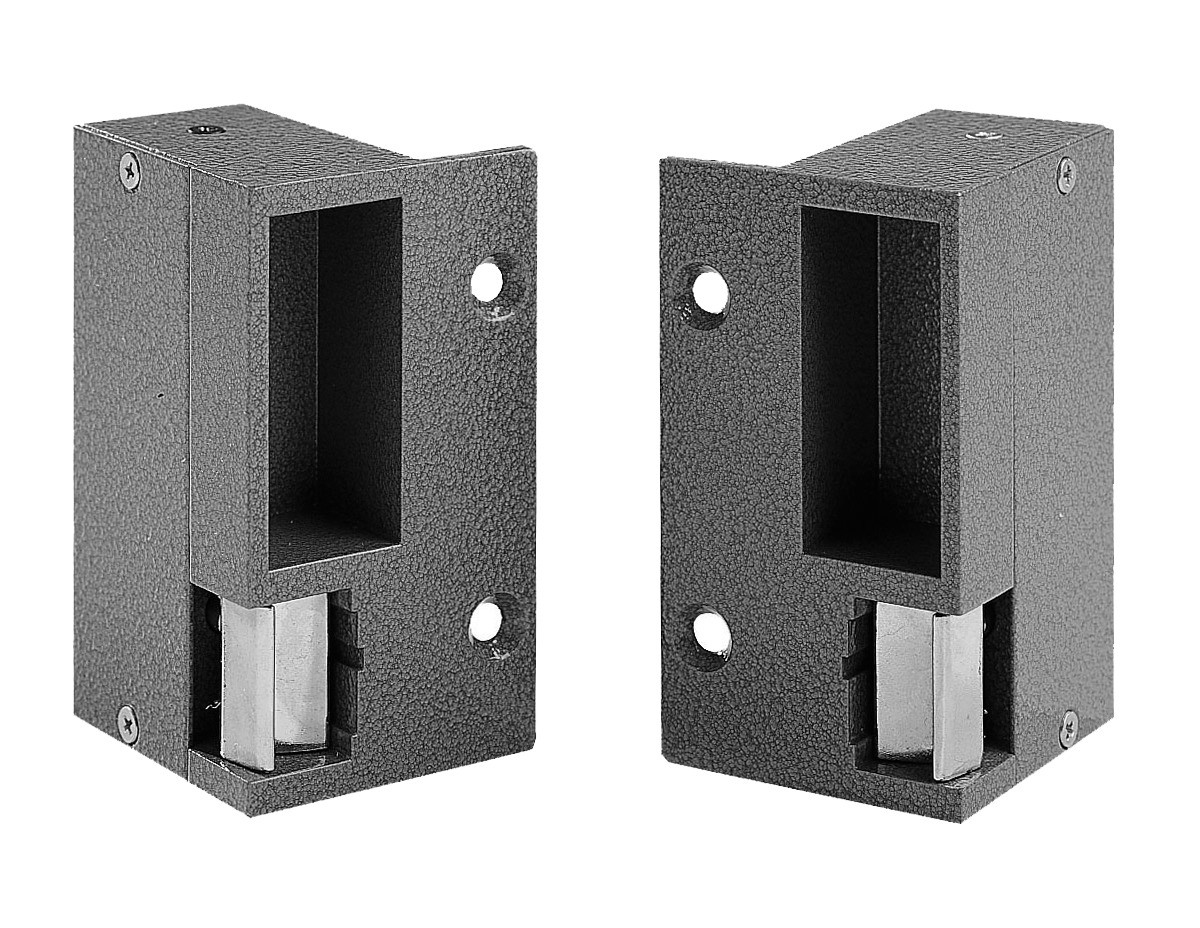 Gâches électriques aluminium en applique - 12 volts